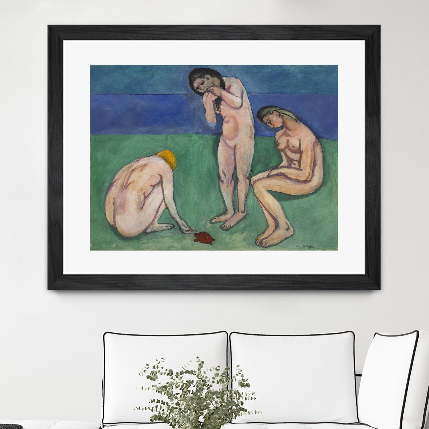 Bathers with Turtle, 1907 by Henri Matisse on GIANT ART - masters 