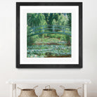 Japanese Footbridge and the Water Lily Pool, Giverny 1899 by Claude Monet on GIANT ART - green museums