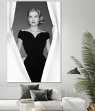 Grace Kelly  by M Studio on GIANT ART - black and white  photographie actress