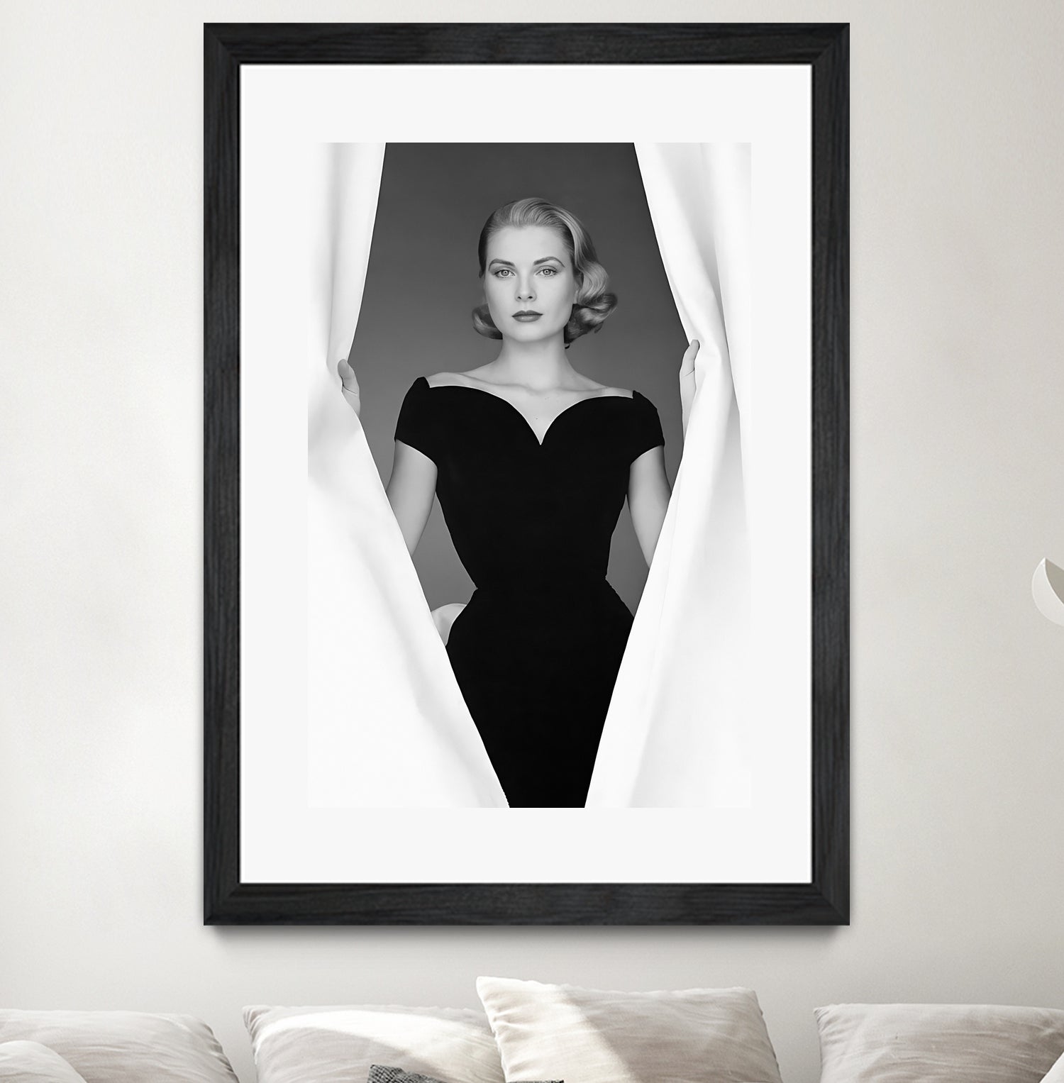 Grace Kelly  by M Studio on GIANT ART - black and white  photographie actress