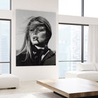 Brigitte Bardot by M Studio on GIANT ART - black and white black and white bardot