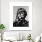 Brigitte Bardot by M Studio on GIANT ART - black and white black and white bardot