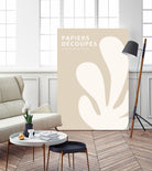 Papiers Découpés XV by M Studio on GIANT ART - beige mid century mid century