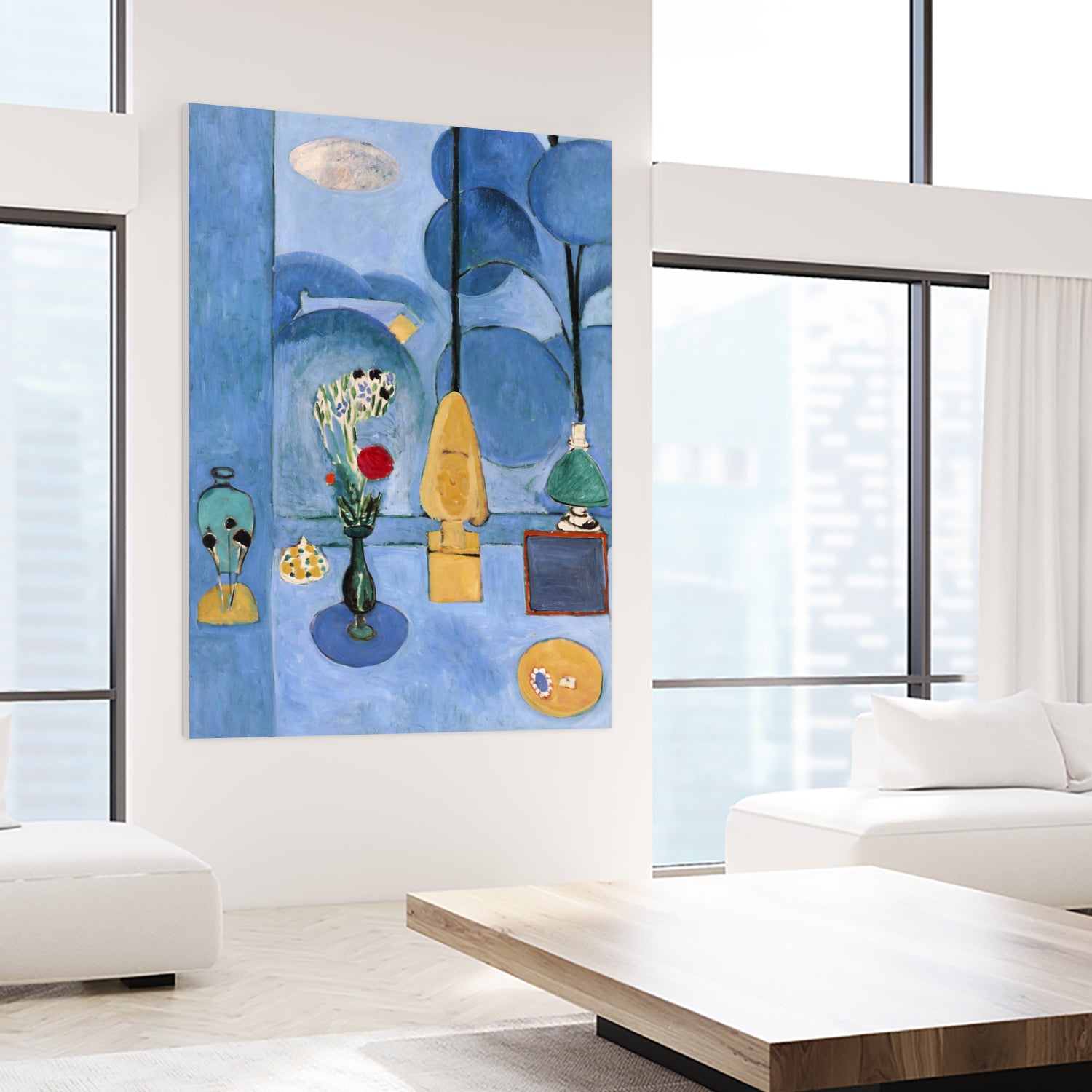 The blue window by Henri Matisse on GIANT ART - museums