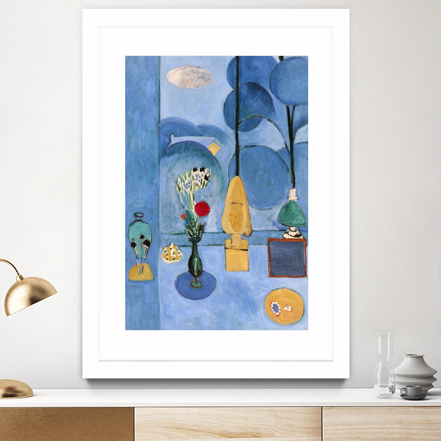 The blue window by Henri Matisse on GIANT ART - museums