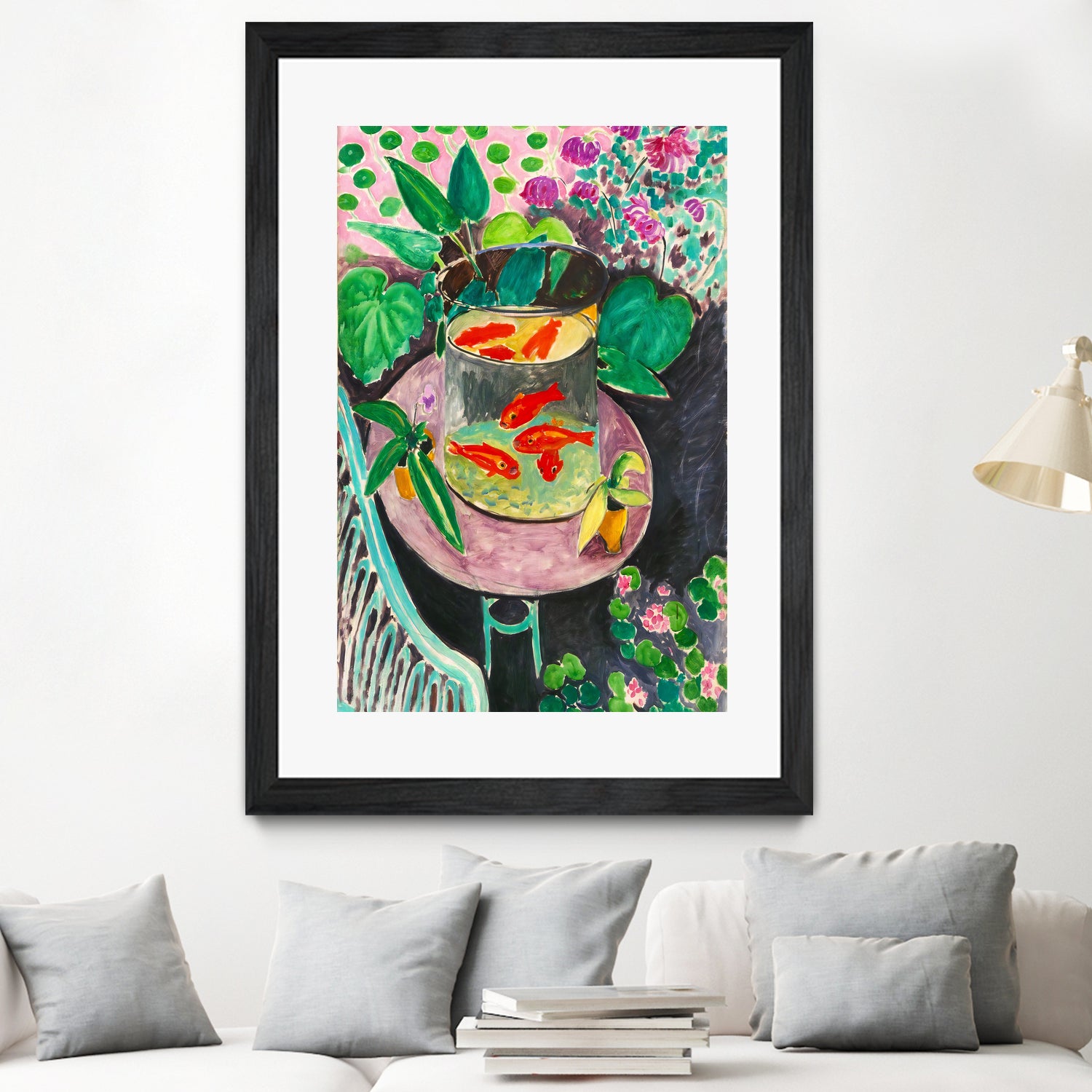 Les poissons rouges by Henri Matisse on GIANT ART - museums museums