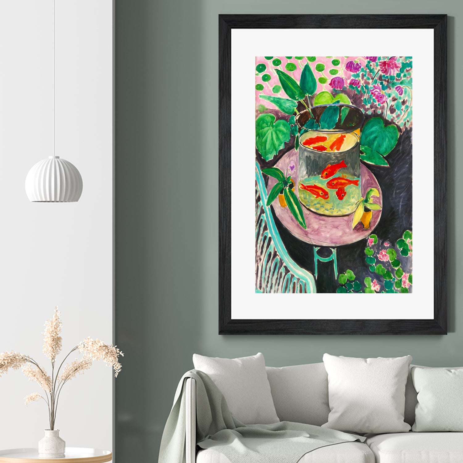 Les poissons rouges by Henri Matisse on GIANT ART - museums museums