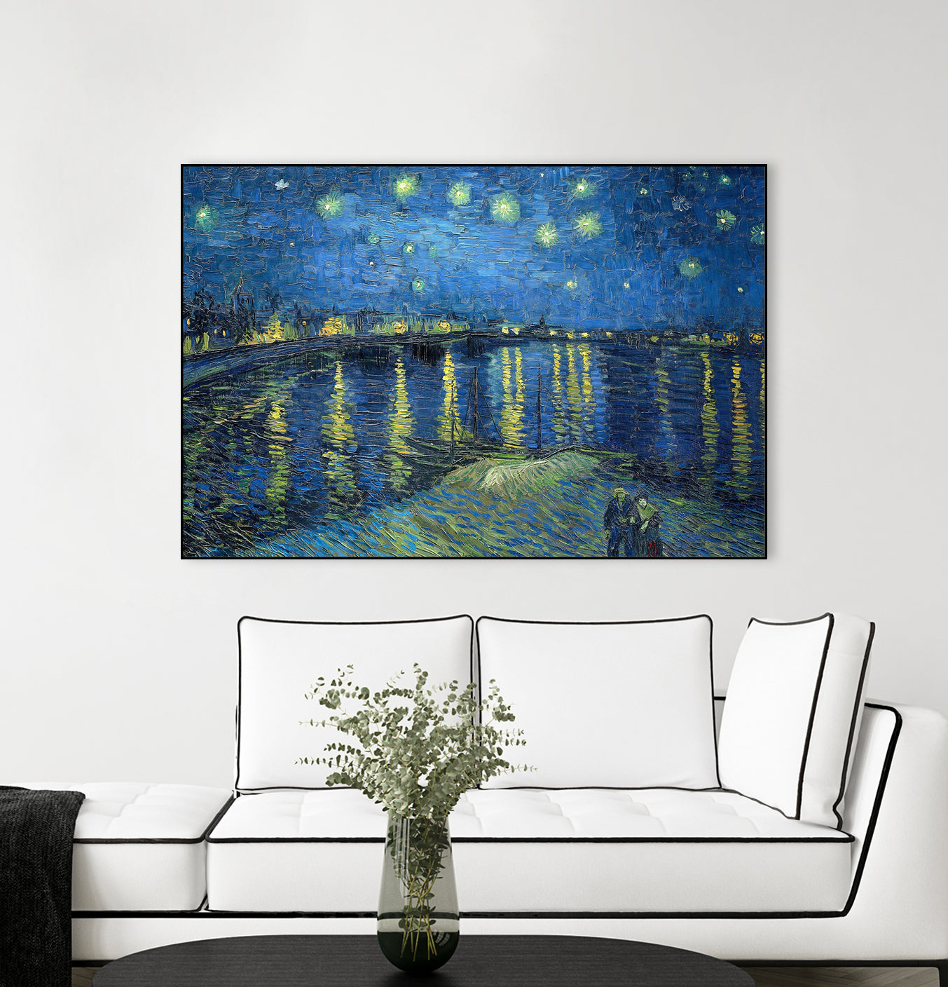 Starry Night Over the Rhône by Vincent van Gogh on GIANT ART - masters masters