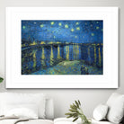 Starry Night Over the Rhône by Vincent van Gogh on GIANT ART - masters masters