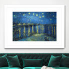 Starry Night Over the Rhône by Vincent van Gogh on GIANT ART - masters masters
