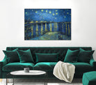 Starry Night Over the Rhône by Vincent van Gogh on GIANT ART - masters masters