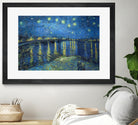 Starry Night Over the Rhône by Vincent van Gogh on GIANT ART - masters masters
