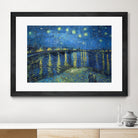 Starry Night Over the Rhône by Vincent van Gogh on GIANT ART - masters masters