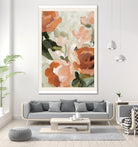 Autumn Blossom by M Studio on GIANT ART - green botanical flowers
