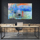 Sunrise 1872 by Monet on GIANT ART - museums