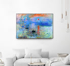 Sunrise 1872 by Monet on GIANT ART - museums