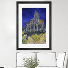 The Church in Auvers-sur-Oise by Vincent van Gogh on GIANT ART - museums
