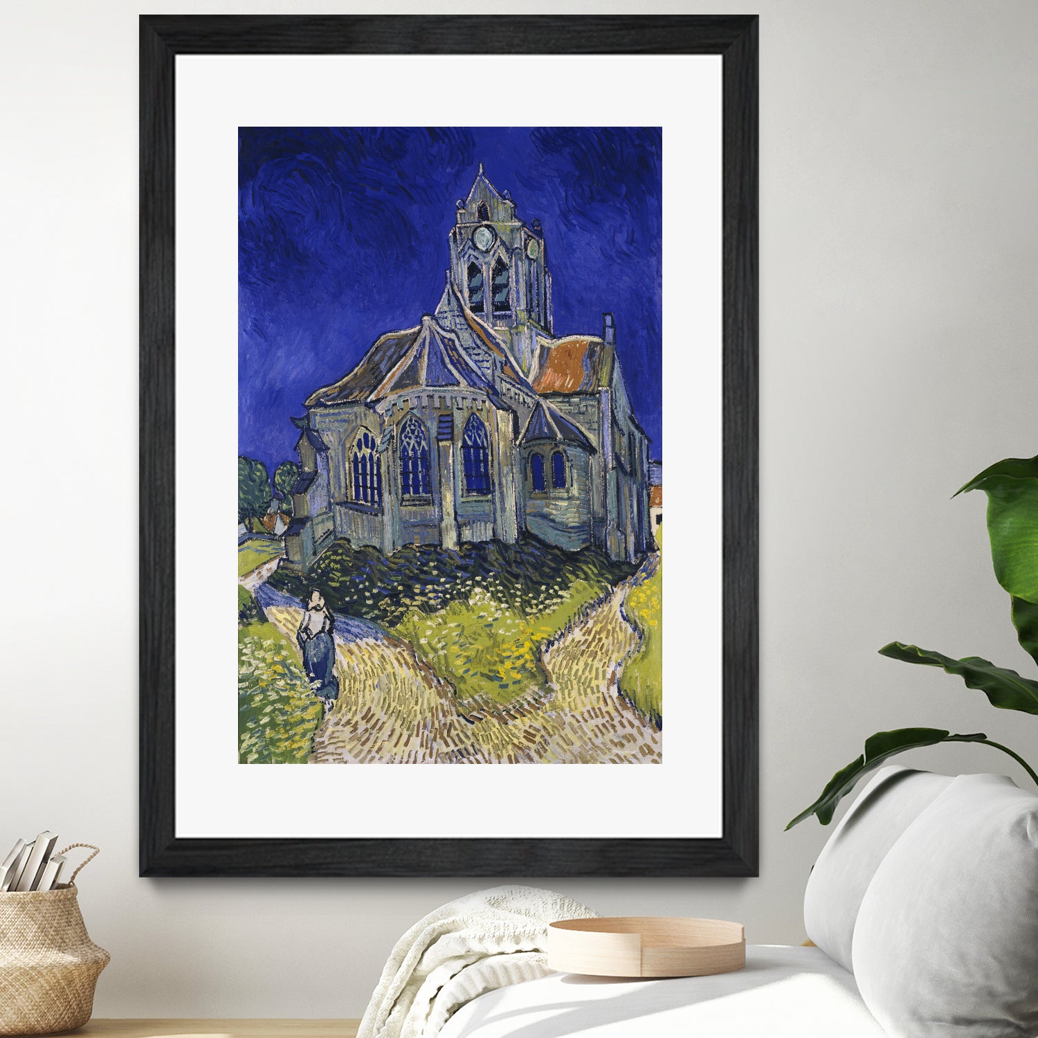 The Church in Auvers-sur-Oise by Vincent van Gogh on GIANT ART - museums