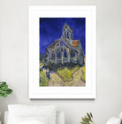 The Church in Auvers-sur-Oise by Vincent van Gogh on GIANT ART - museums