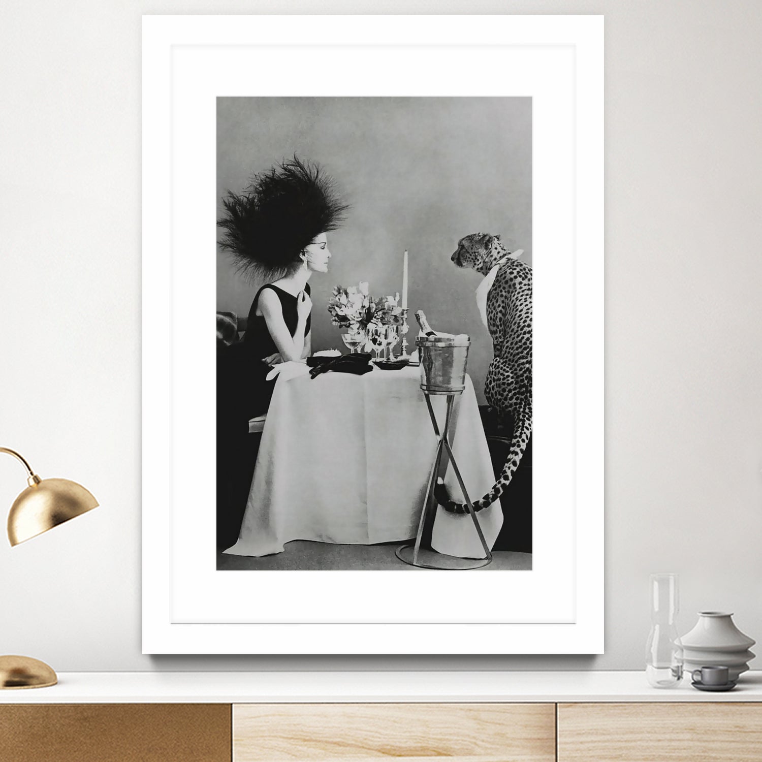 Le Déjeuner by M Studio on GIANT ART - black and white photography