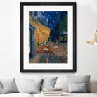 Cafe-terrace at night (Place du forum in Arles), 1888 by Vincent  van Gogh on GIANT ART - museums