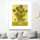 Sunflowers on Gold, 1888 by Vicent van Gogh on GIANT ART