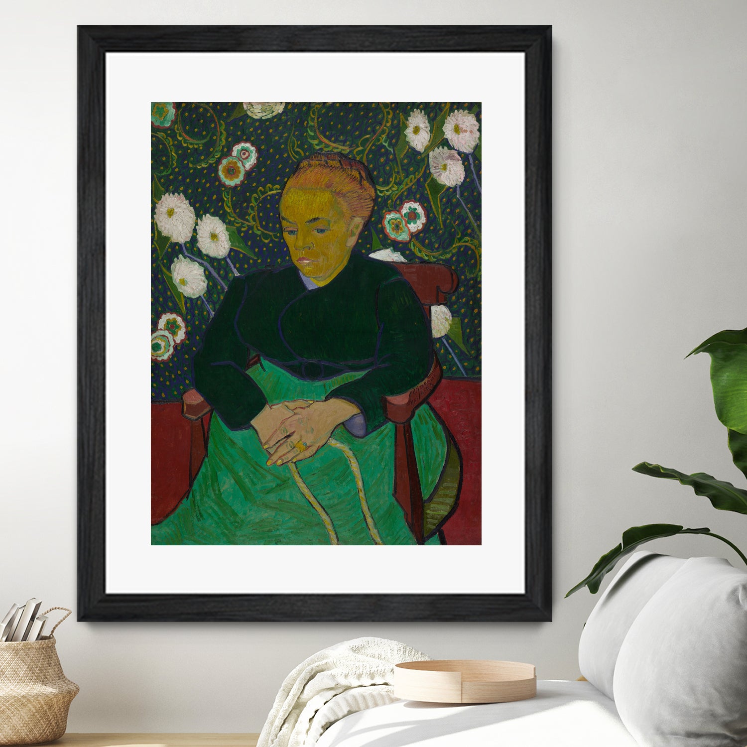 Madame Roulin Rocking the Cradle (La berceuse) by Vincent van Gogh on GIANT ART - museums