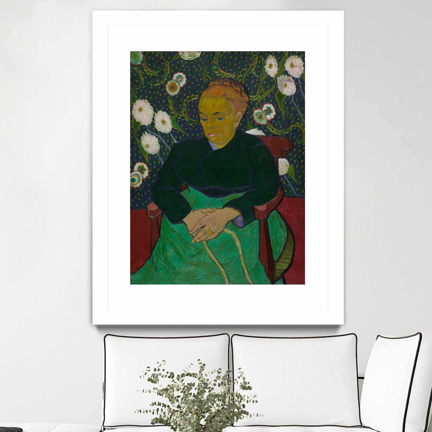 Madame Roulin Rocking the Cradle (La berceuse) by Vincent van Gogh on GIANT ART - museums