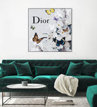 Chic Blooms III by Daleno Art on GIANT ART - abstract