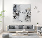 Dont Lose Track by Daleno Art on GIANT ART - balck abstract