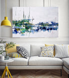Field and Stream by Daleno Art on GIANT ART - blue absrtact