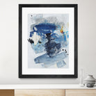Toss Up I by Daleno Art on GIANT ART - blue abstract