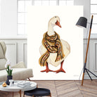 Goose with Scarf by Yvette St. Amant on GIANT ART - animal