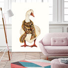 Goose with Scarf by Yvette St. Amant on GIANT ART - animal