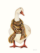 Goose with Scarf by Yvette St. Amant on GIANT ART - animal