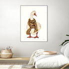 Goose with Scarf by Yvette St. Amant on GIANT ART - animal