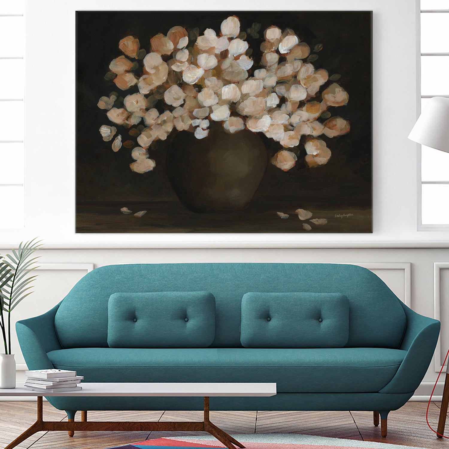 Autumn Floral by Haley Knighten on GIANT ART - abstract