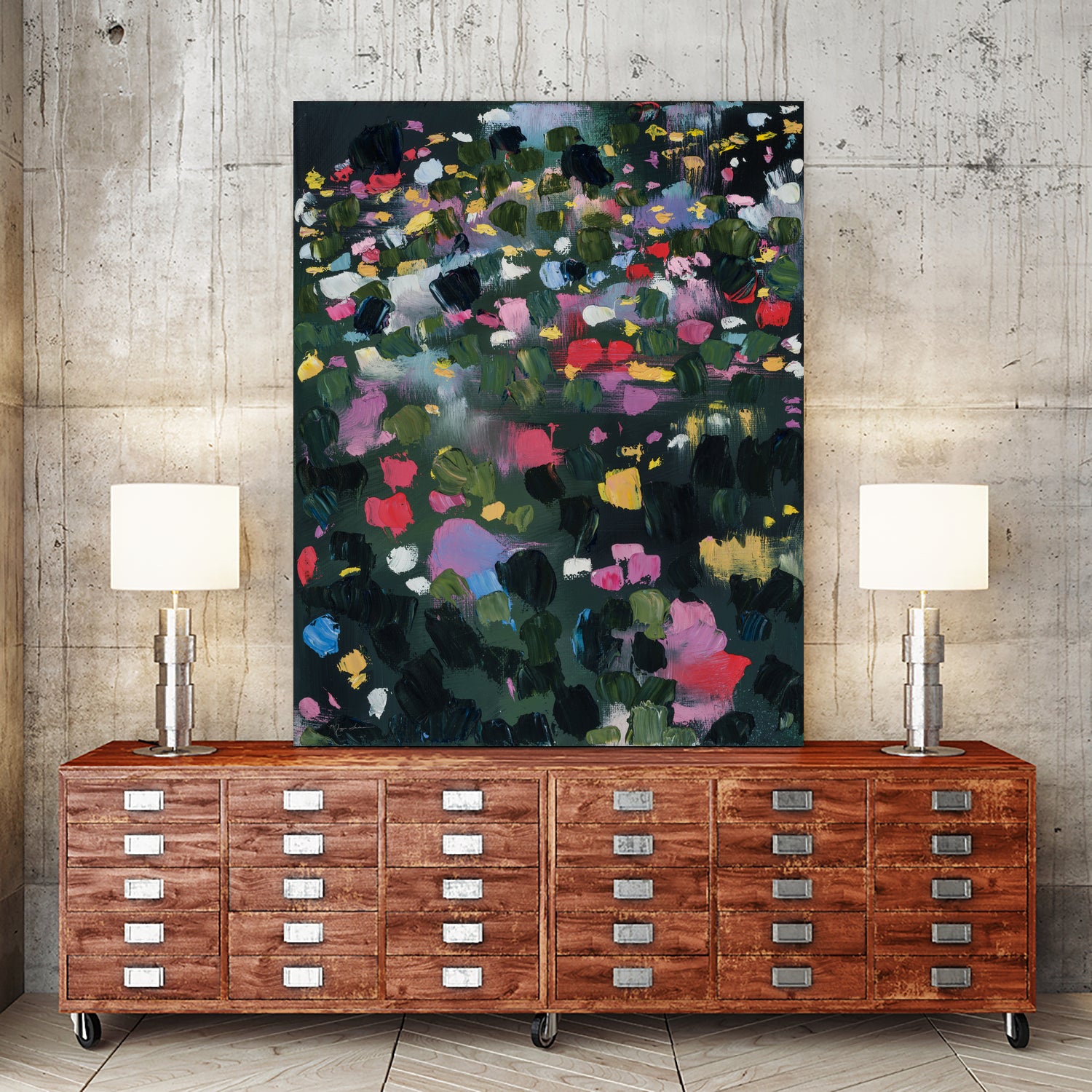 Secret Garden II by Maggie Sackmann on GIANT ART - abstract