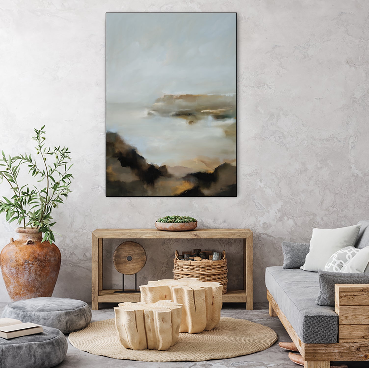 Coastal Reverie by Maggie Sackmann on GIANT ART - abstract