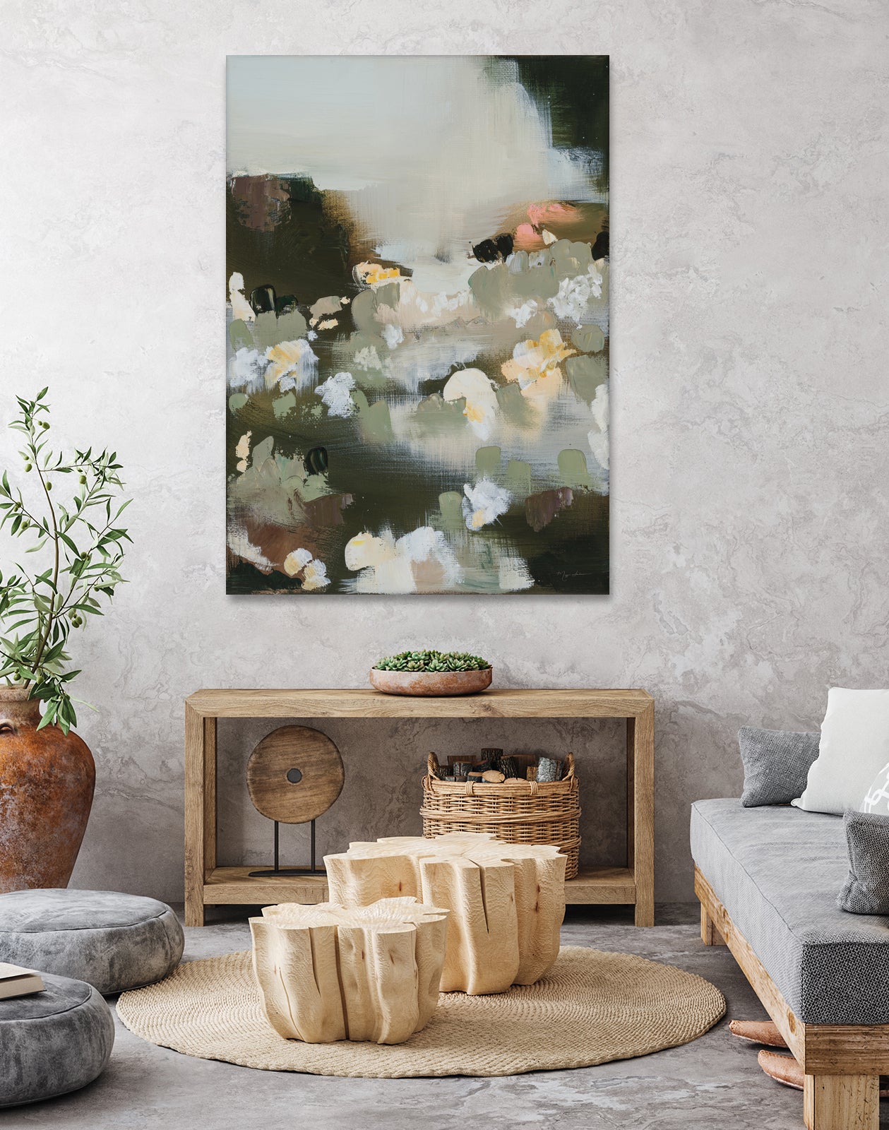 Flora by Maggie Sackmann on GIANT ART - abstract