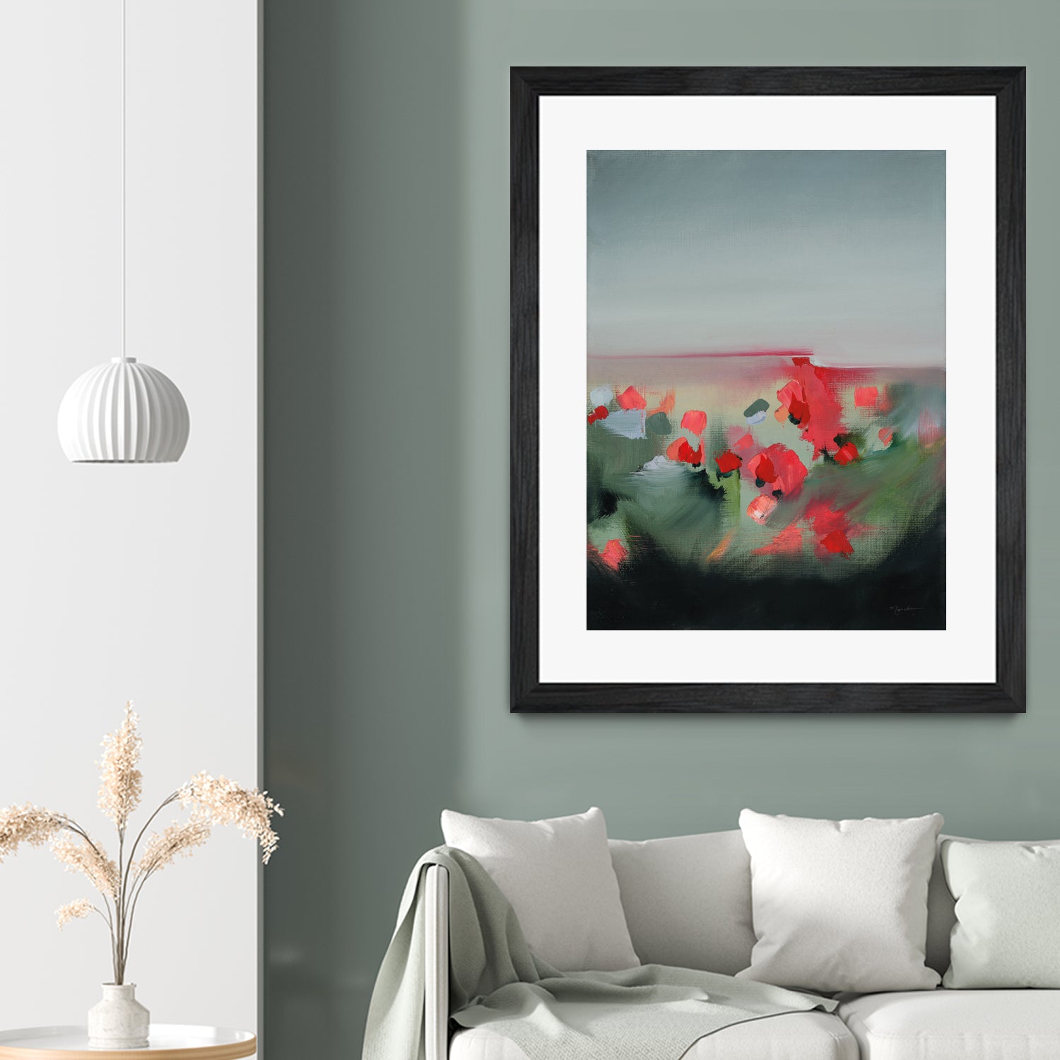 Poppies by Maggie Sackmann on GIANT ART - abstract
