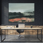 Ruby Meadow by Maggie Sackmann on GIANT ART - abstract