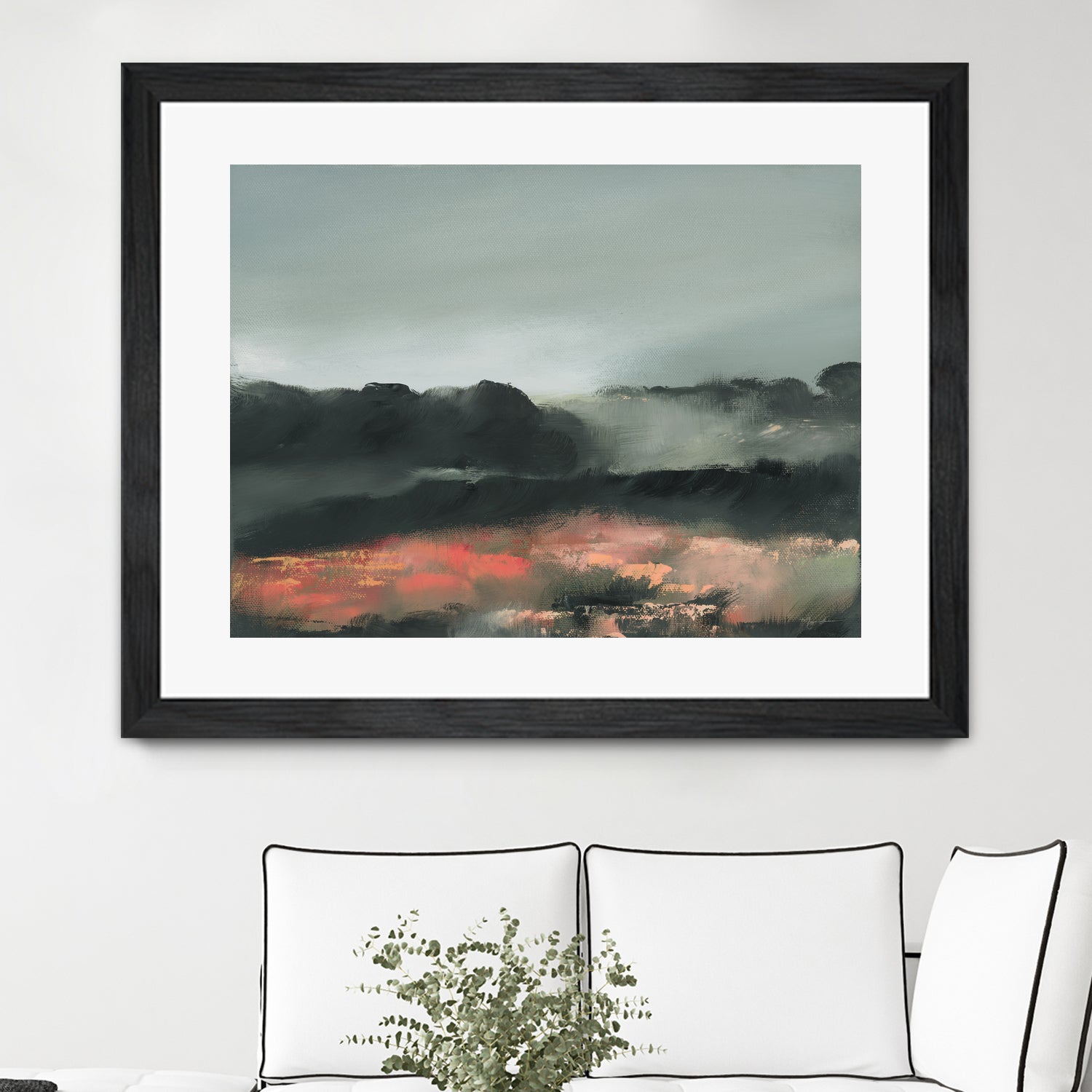 Ruby Meadow by Maggie Sackmann on GIANT ART - abstract