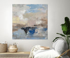 Morning Marine Layer II by Silvia Vassileva on GIANT ART - blue abstract