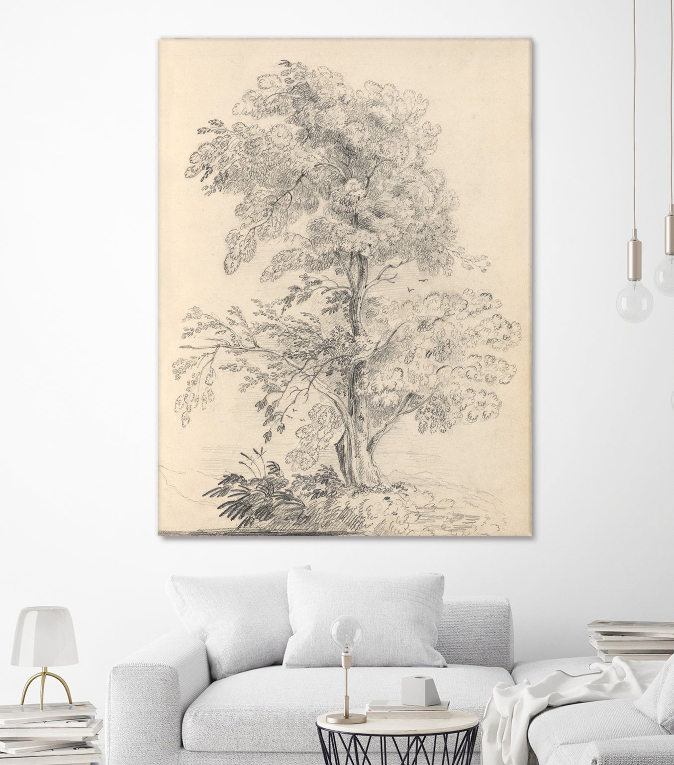 Tree Sketch by Wild Apple Portfolio on GIANT ART - abstract
