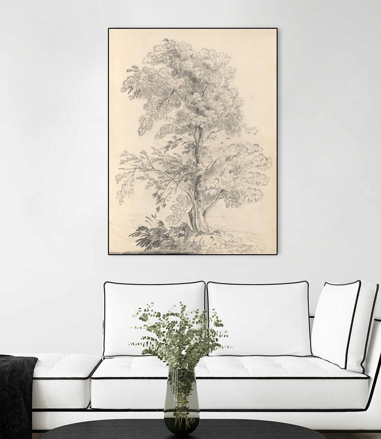 Tree Sketch by Wild Apple Portfolio on GIANT ART - abstract