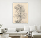 Tree Sketch by Wild Apple Portfolio on GIANT ART - abstract