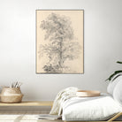 Tree Sketch by Wild Apple Portfolio on GIANT ART - abstract
