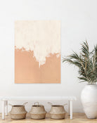 Just Peachy by Sarah Adams on GIANT ART - orange abstract