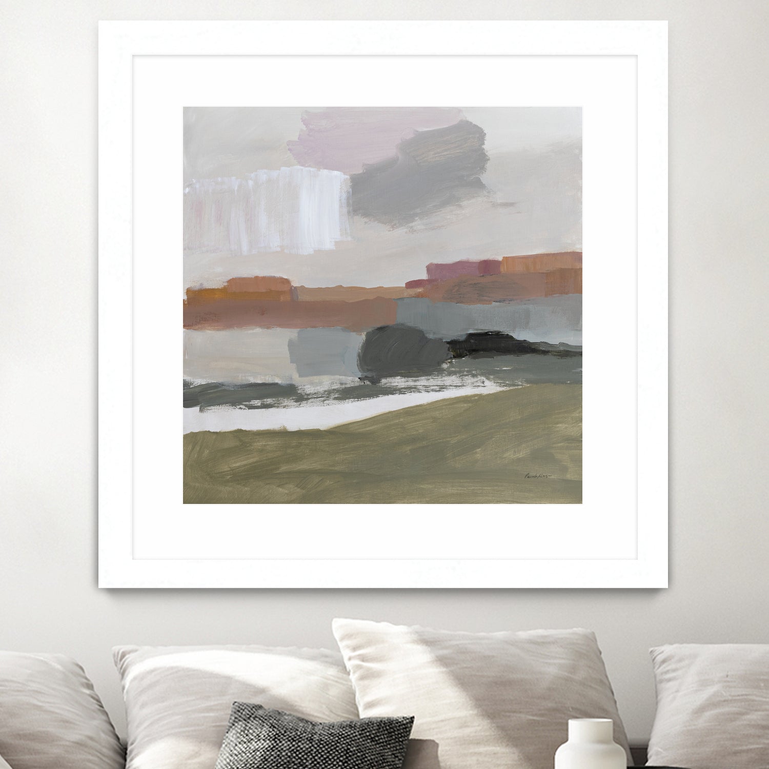 Westward by Pamela Munger on GIANT ART - brown 